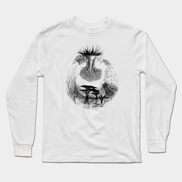 INSIDE OUT Long Sleeve T-Shirt by bamieh84